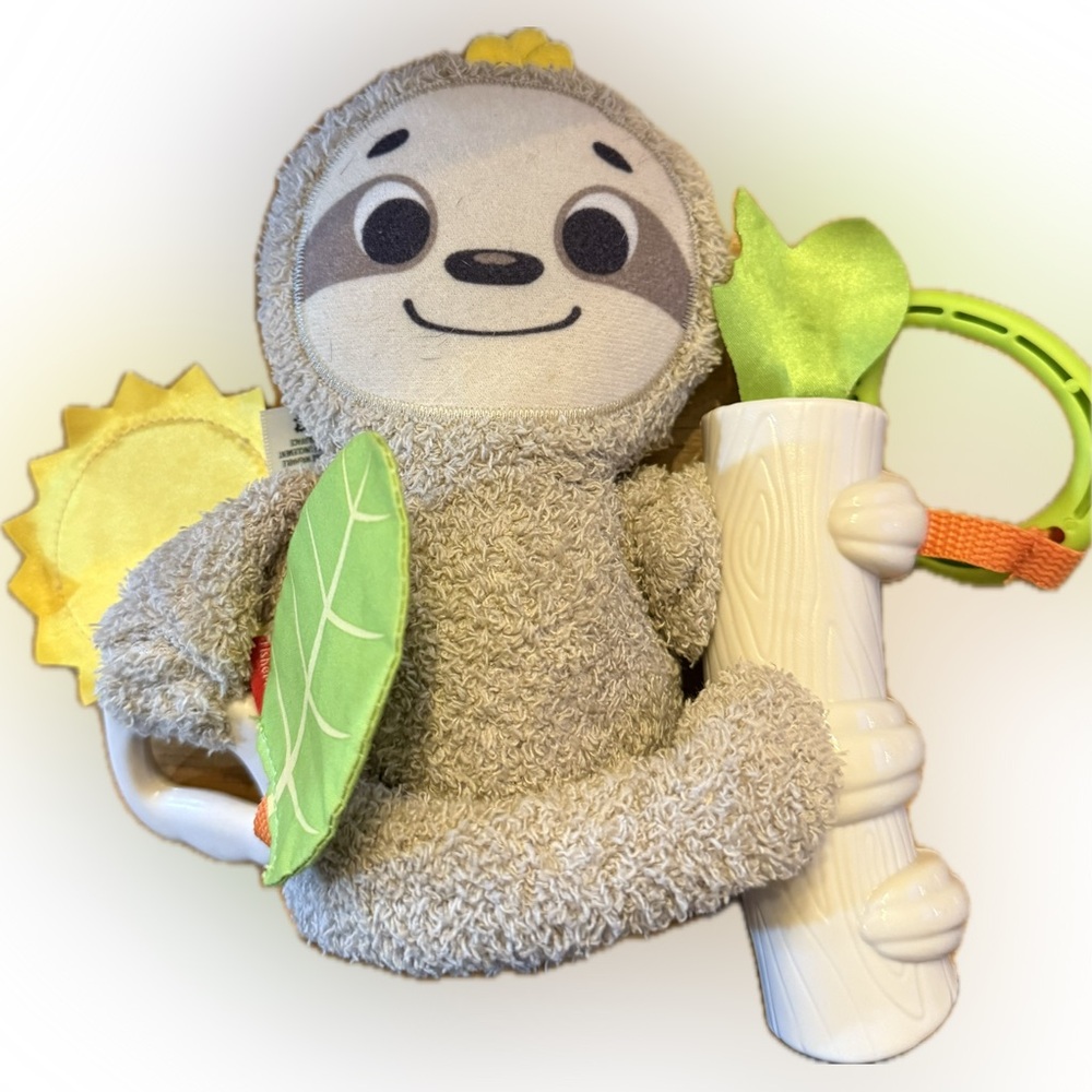 Fisher-Price Sloth Learning Toy - Gray, Green, Yellow